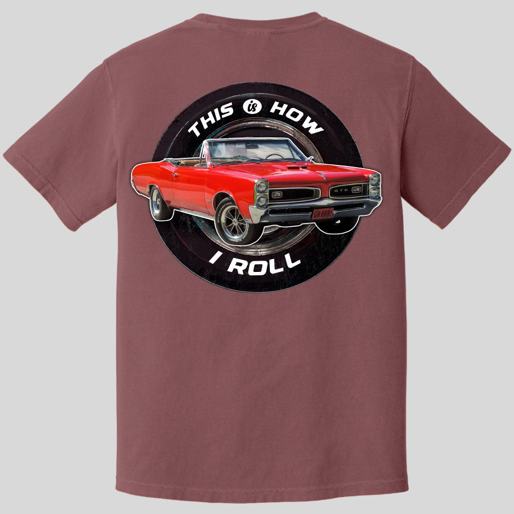 This Is How I Roll - Custom Photo Classic Car Shirt - Personalized Upload Vehicle Photo K1702 MT2