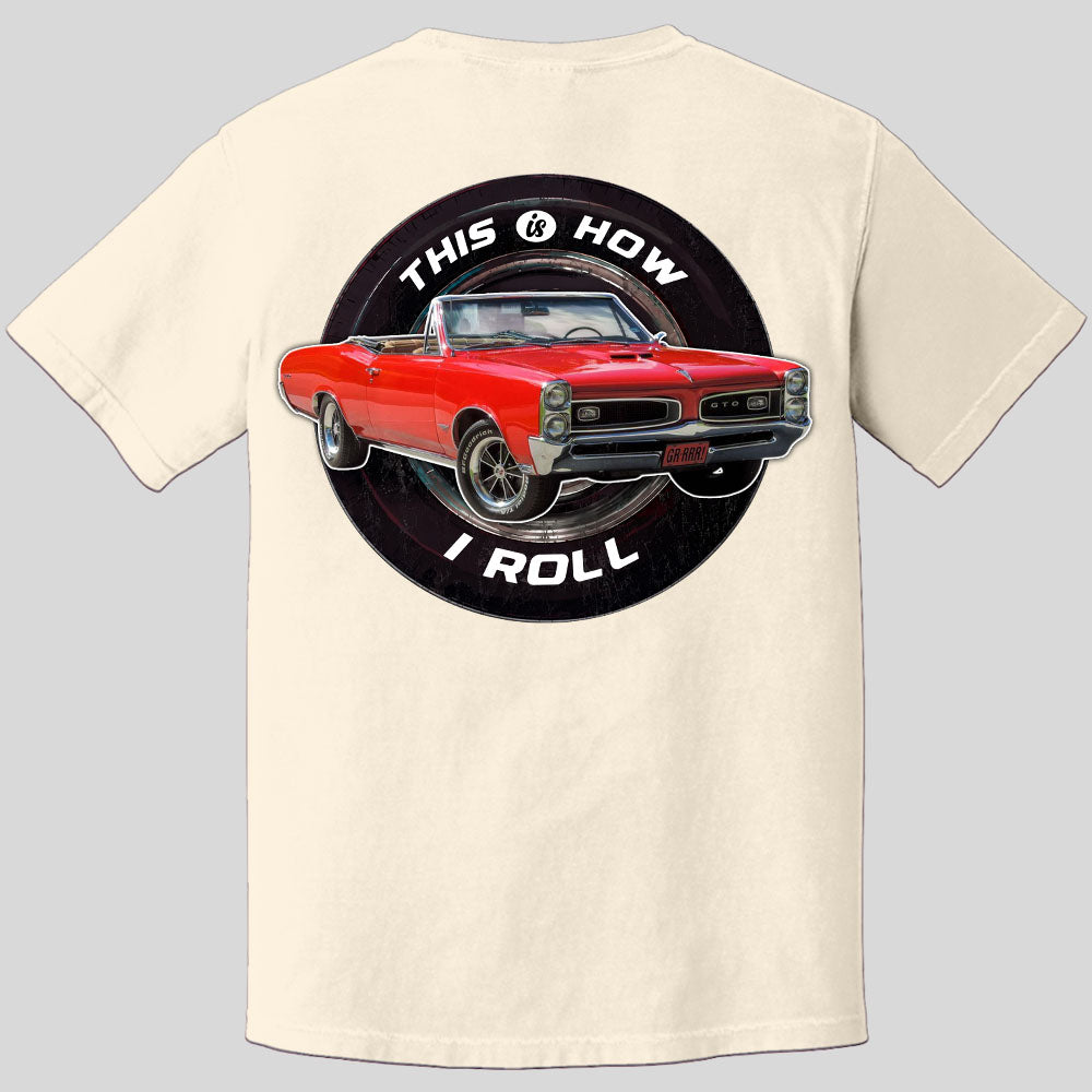 This Is How I Roll - Custom Photo Classic Car Shirt - Personalized Upload Vehicle Photo K1702 MT2