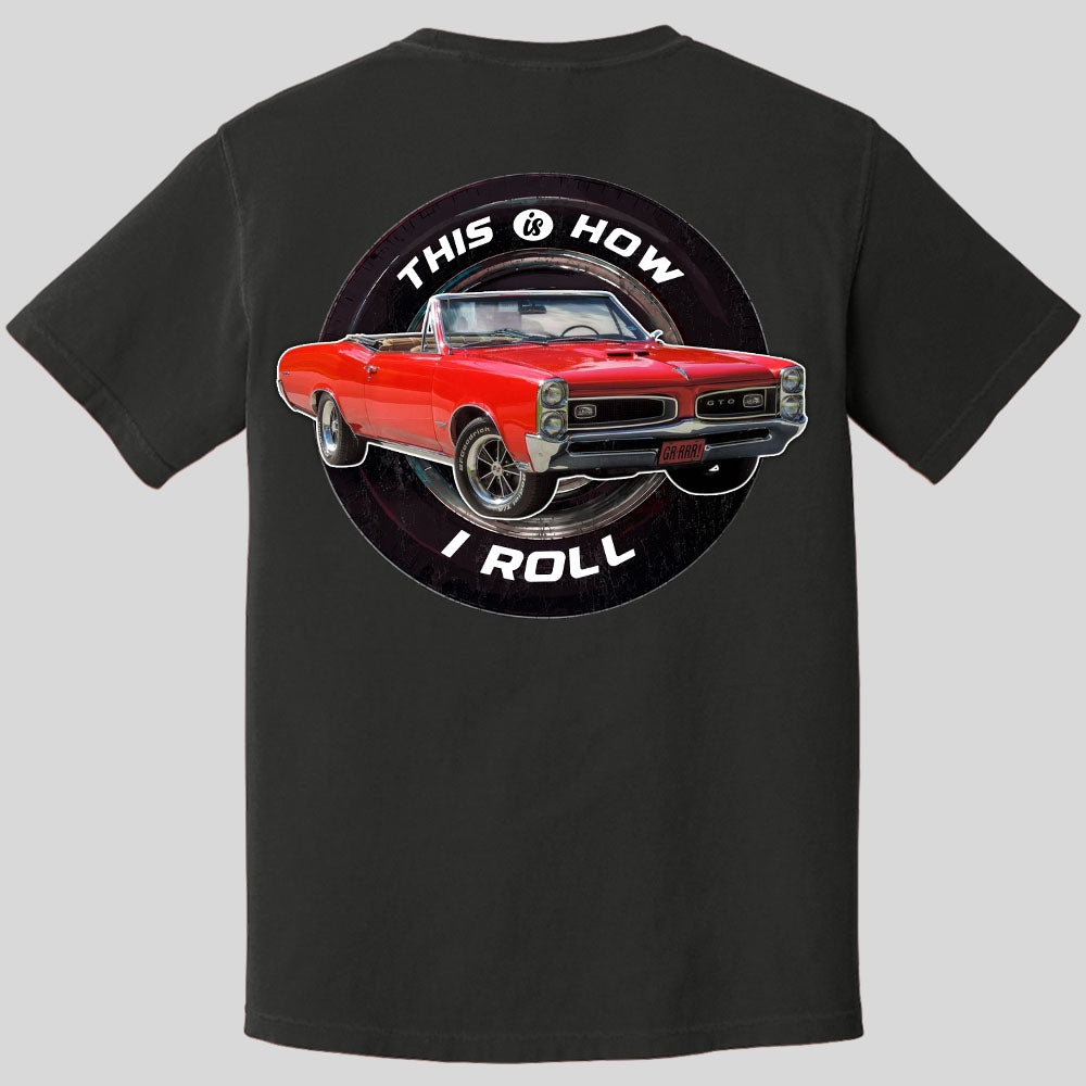 This Is How I Roll - Custom Photo Classic Car Shirt - Personalized Upload Vehicle Photo K1702 MT2