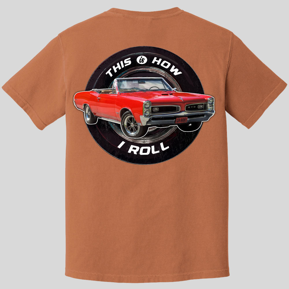 This Is How I Roll - Custom Photo Classic Car Shirt - Personalized Upload Vehicle Photo K1702 MT2
