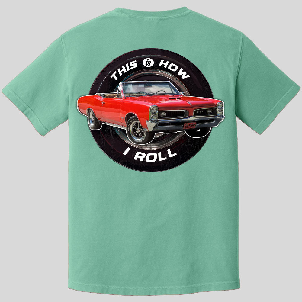 This Is How I Roll - Custom Photo Classic Car Shirt - Personalized Upload Vehicle Photo K1702 MT2