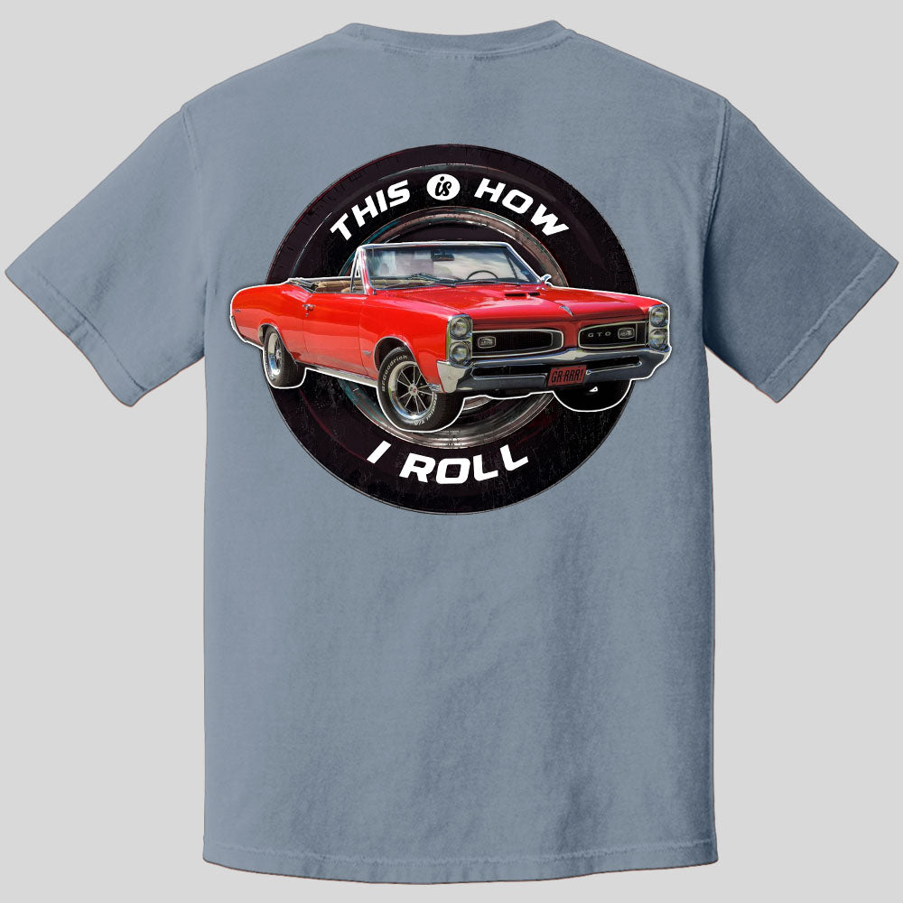 This Is How I Roll - Custom Photo Classic Car Shirt - Personalized Upload Vehicle Photo K1702 MT2