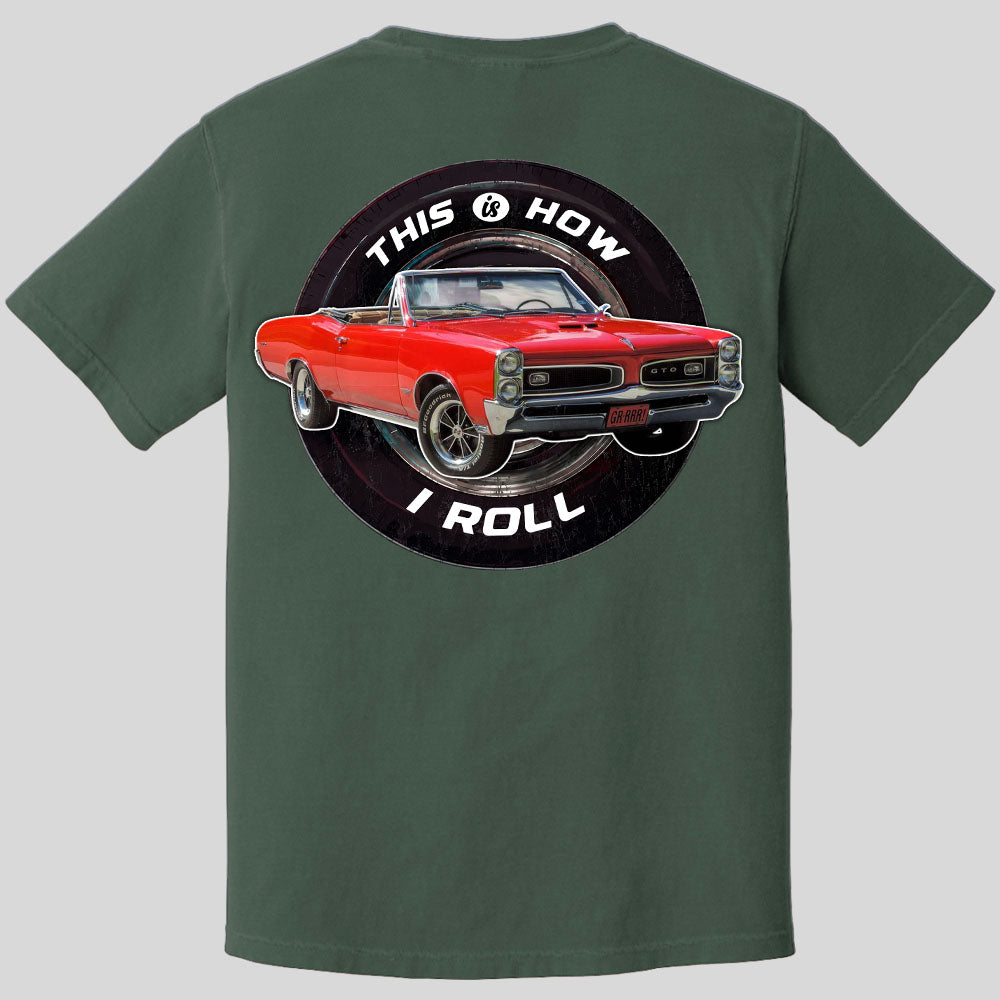 This Is How I Roll - Custom Photo Classic Car Shirt - Personalized Upload Vehicle Photo K1702 MT2