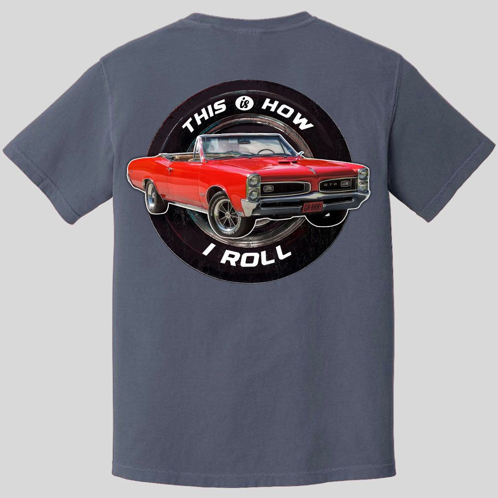 This Is How I Roll - Custom Photo Classic Car Shirt - Personalized Upload Vehicle Photo K1702 MT2