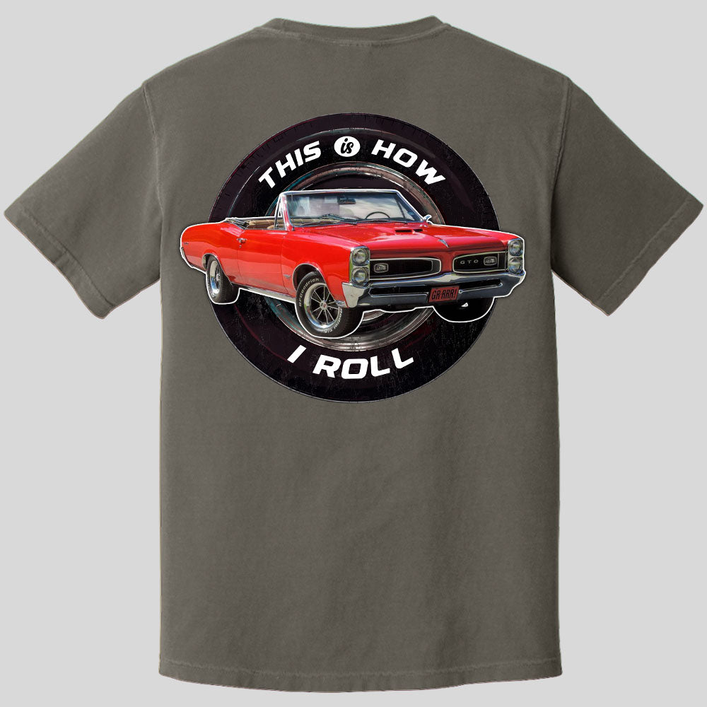 This Is How I Roll - Custom Photo Classic Car Shirt - Personalized Upload Vehicle Photo K1702 MT2