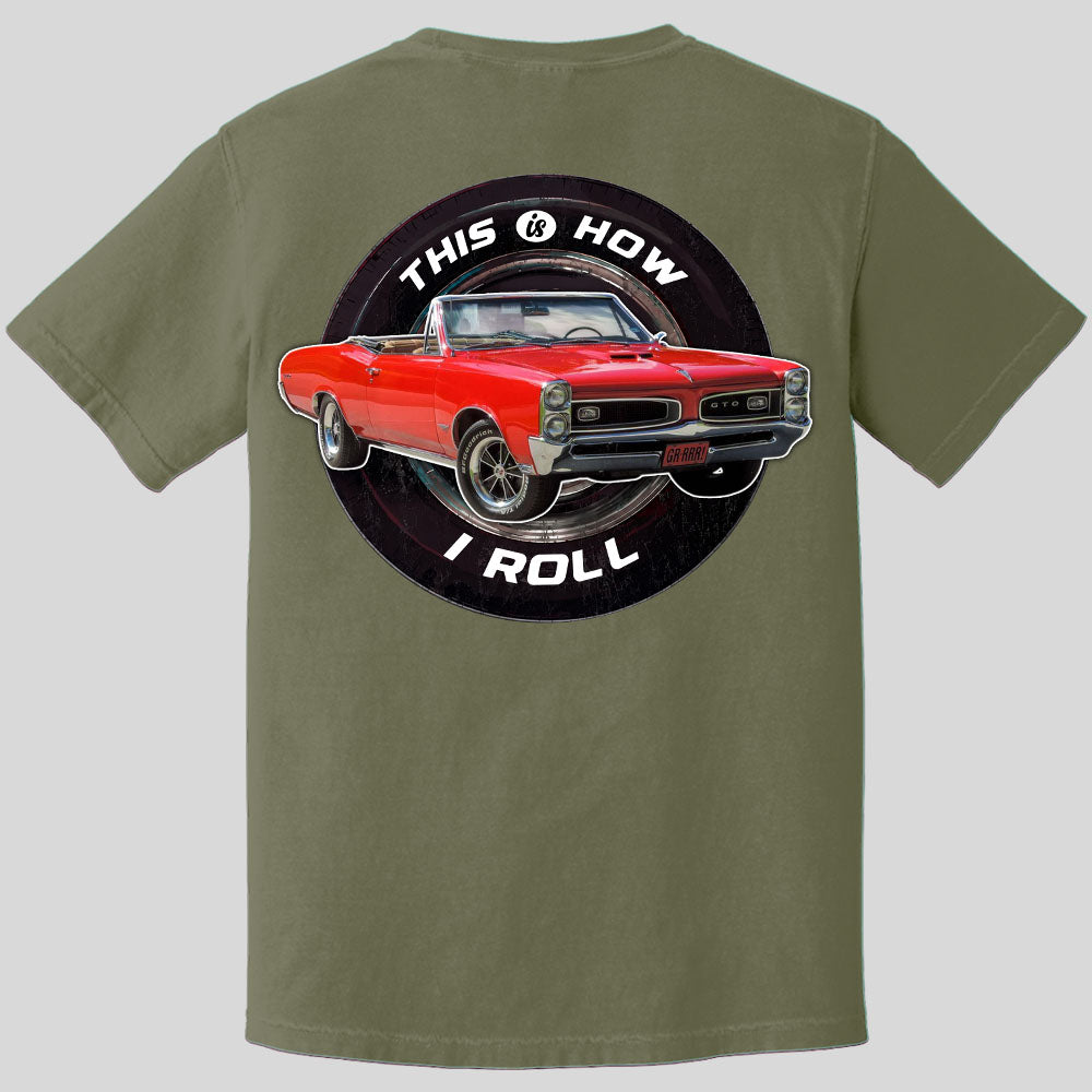 This Is How I Roll - Custom Photo Classic Car Shirt - Personalized Upload Vehicle Photo K1702 MT2
