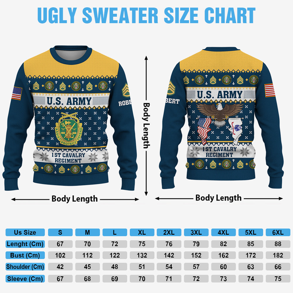 Custom Ugly Sweater Available All For Veteran Soldier  Military Branches Gift For Veteran Dad Grandpa K1702 Trhn