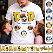 PokeDad Best Poke Dad Ever, Personalized PokéDad Shirt With Kids Name, Gifts For Dad, Gifts For Father's Day MI209 Hv01