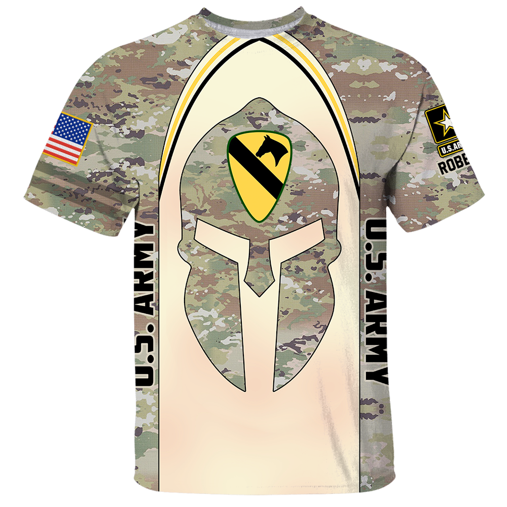 Personalized Shirt For Veteran Uniform Military All Over Print Shirt K1702