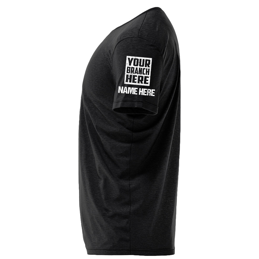 I Didn't Go To Harvard I Went To Military Base Skull Veteran Personalized Shit Gift For Soldier K1702