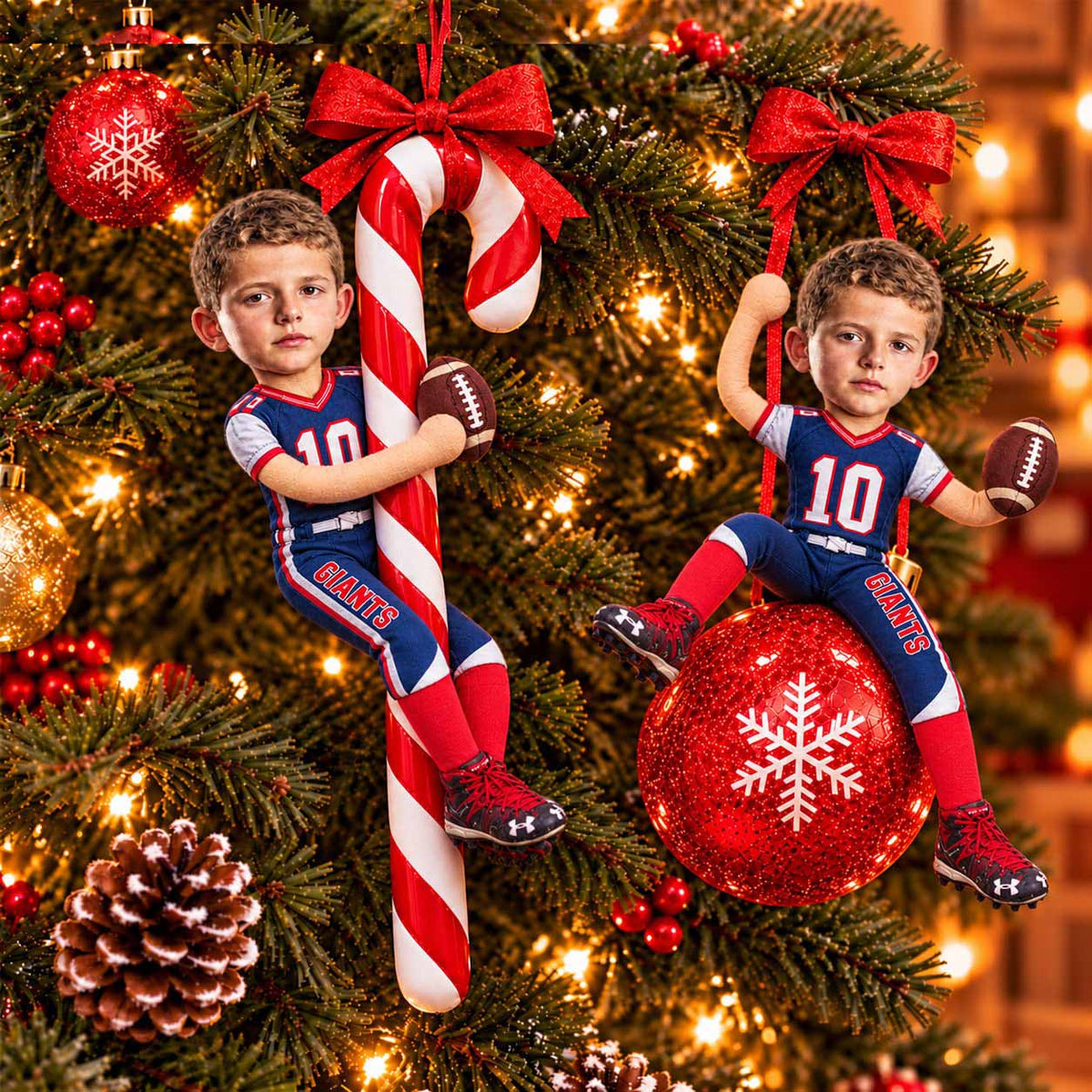 Personalized Football Squishy Toy Poseable Plush Doll, Funny Gift For Sport Lovers NA04 Pt99 NT01