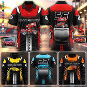 Dirt Track Racing Personalized Photo & Number All Over Print Shirt K1702 MT2