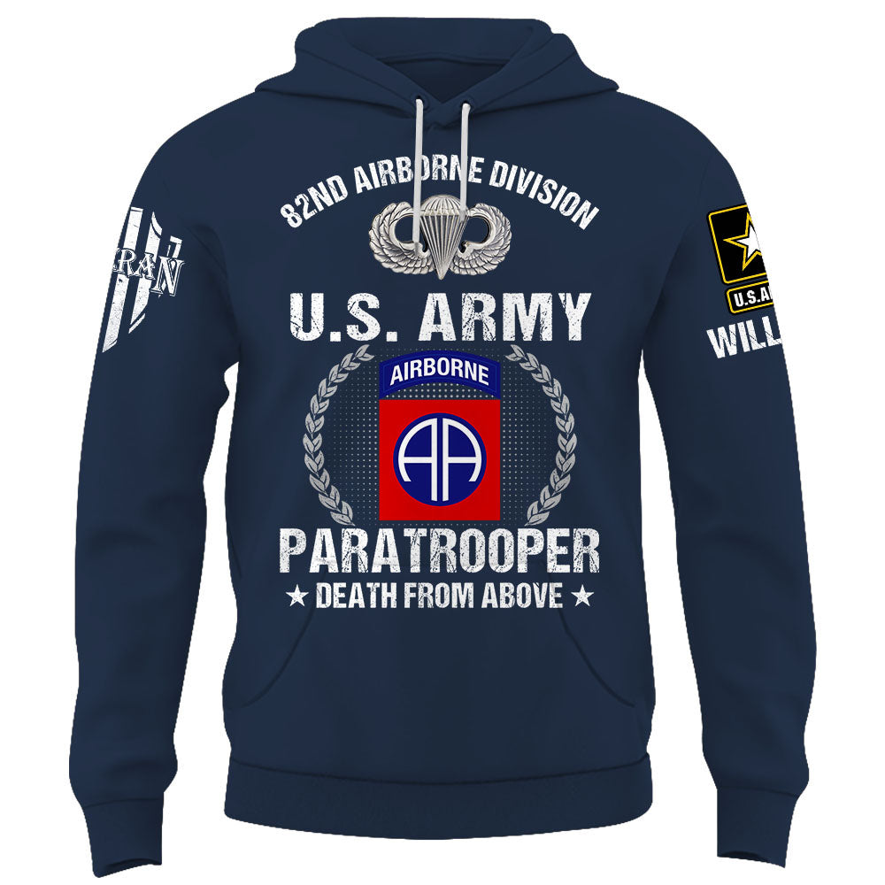 Personalized Shirt Custom Division And Branch Gift For Veterans K1702