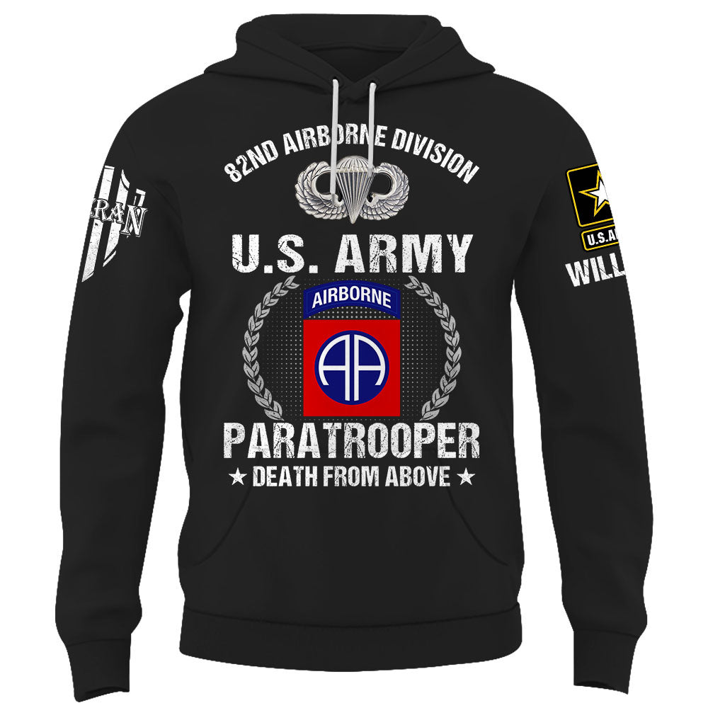 Personalized Shirt Custom Division And Branch Gift For Veterans K1702