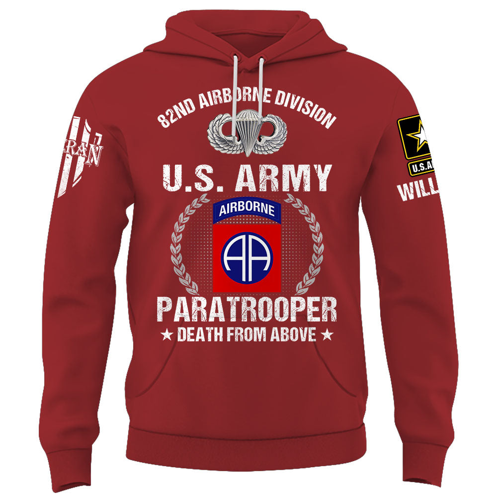 Personalized Shirt Custom Division And Branch Gift For Veterans K1702