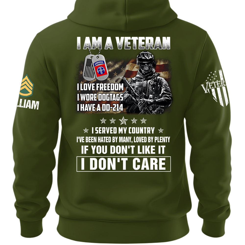 Custom Shirt I Am A Veteran – I Served My Country DD-214 Shirt Available All Military Branches Gift For Veterans K1702 MT2