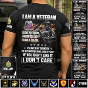 Custom Shirt I Am A Veteran – I Served My Country DD-214 Shirt Available All Military Branches Gift For Veterans K1702 MT2