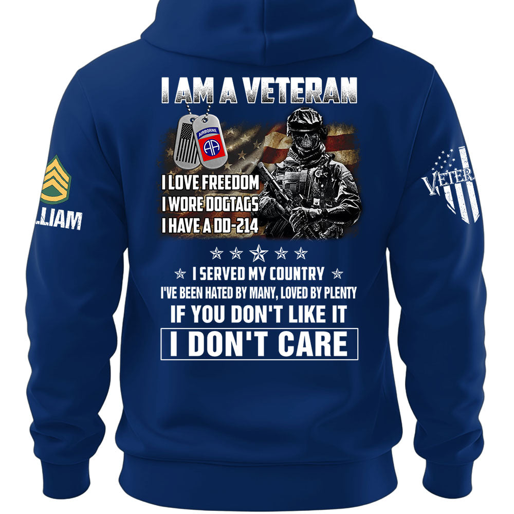 Custom Shirt I Am A Veteran – I Served My Country DD-214 Shirt Available All Military Branches Gift For Veterans K1702 MT2