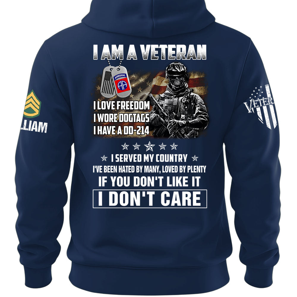 Custom Shirt I Am A Veteran – I Served My Country DD-214 Shirt Available All Military Branches Gift For Veterans K1702 MT2