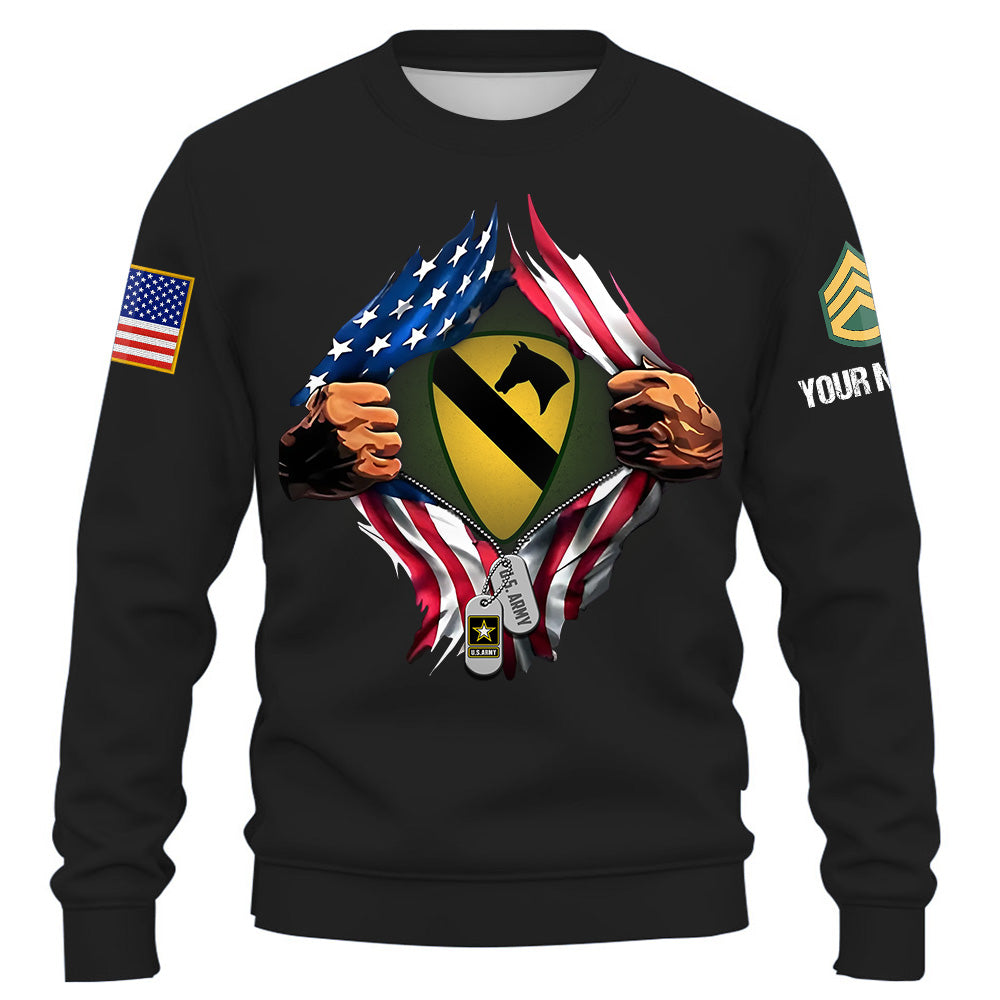 Personalized Shirt Military Rank Unique Custom Gifts Celebrating Service And Sacrifice For Veterans K1702 Trhn