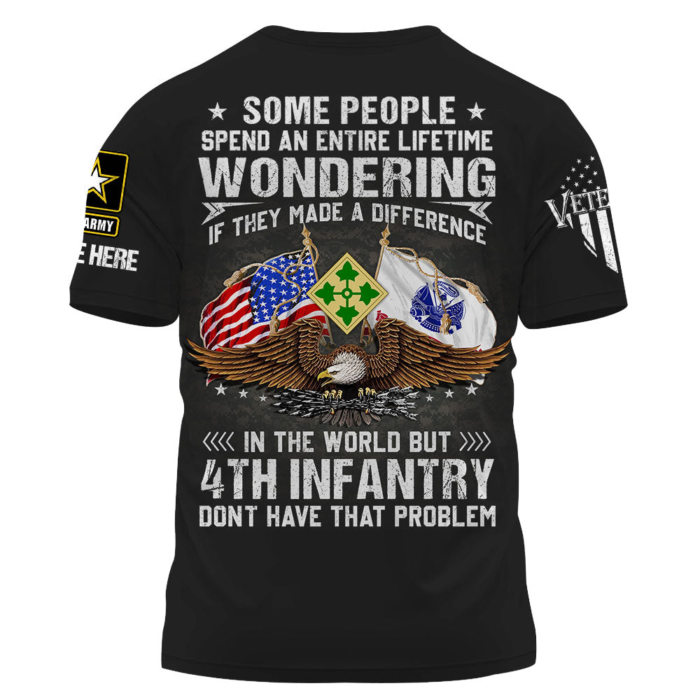 Personalized Shirt Custom Division, Badges Gift For Veterans K1702