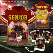 Custom Senior 2026 Football Mom, Football Jersey Gift For Football Lovers L0411 Hv01