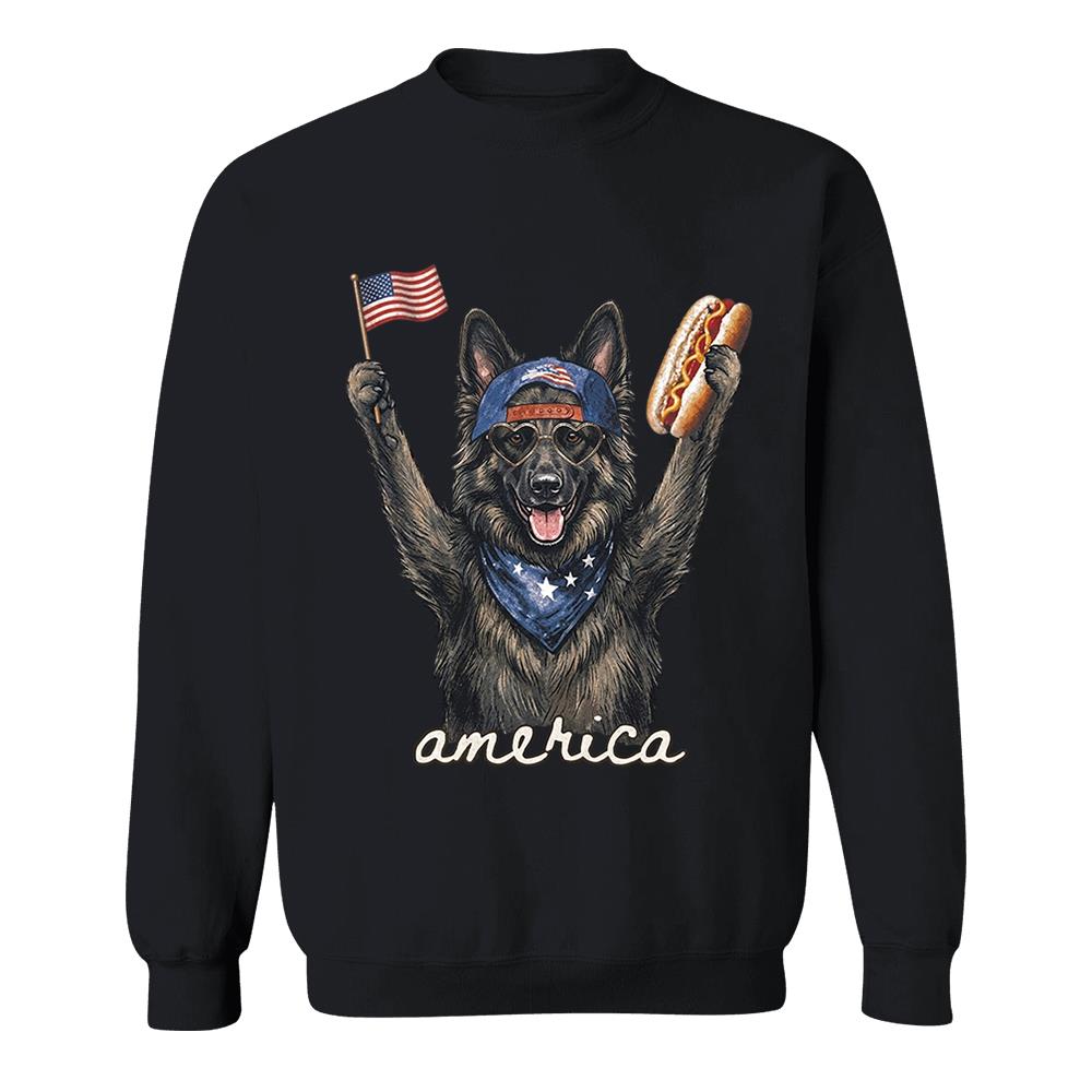 Personalized Dog Cat Photo T-Shirt – Patriotic USA Gift Shirt