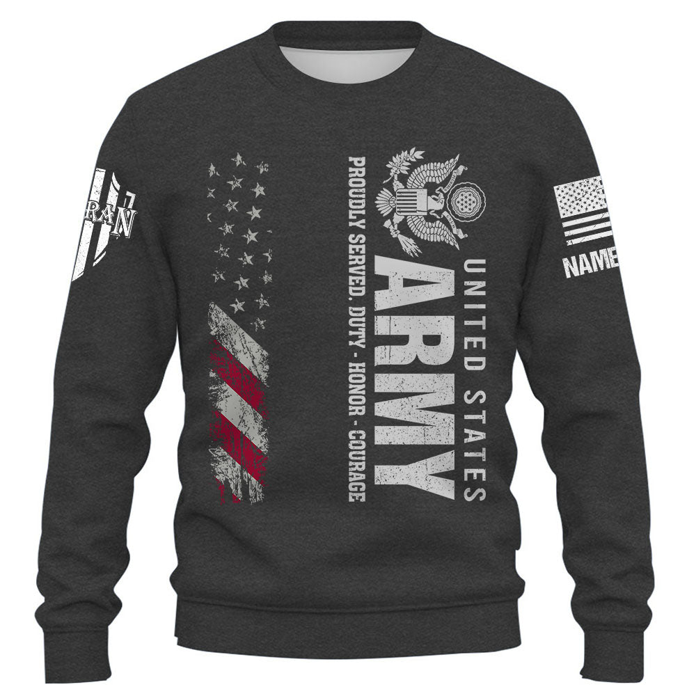 Personalized Shirt Custom Military Units All Branch Military Gift For Veteran K1702