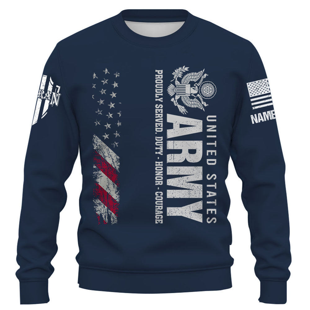 Personalized Shirt Custom Military Units All Branch Military Gift For Veteran K1702