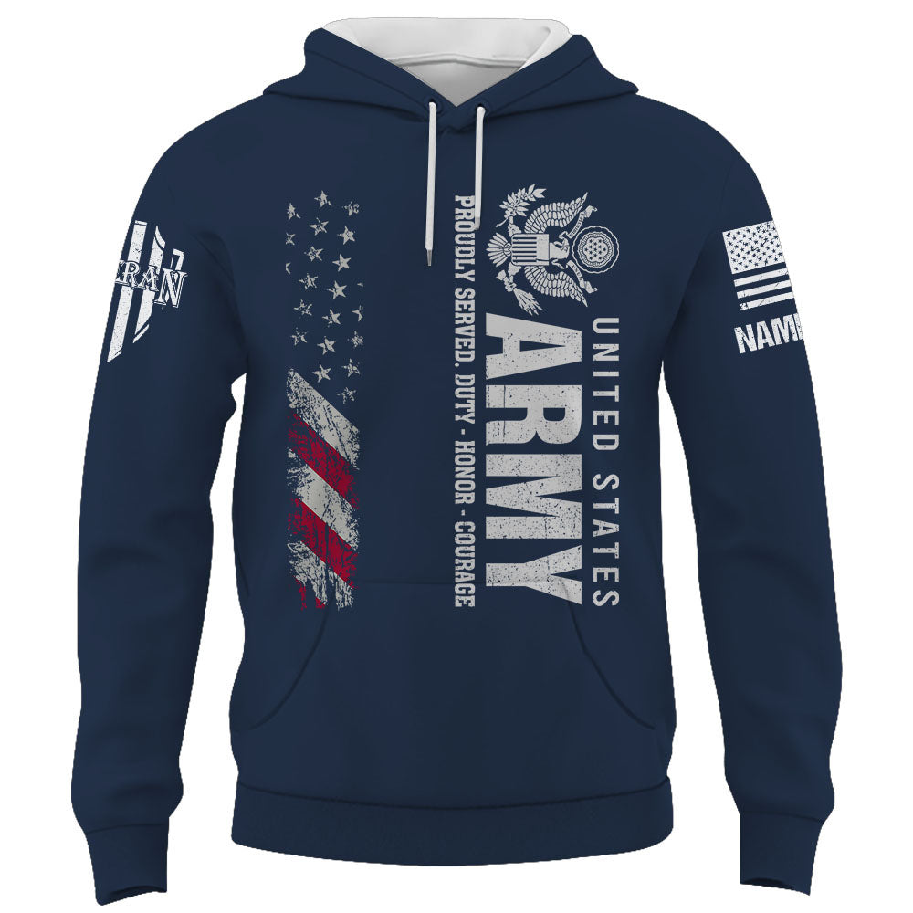 Personalized Shirt Custom Military Units All Branch Military Gift For Veteran K1702