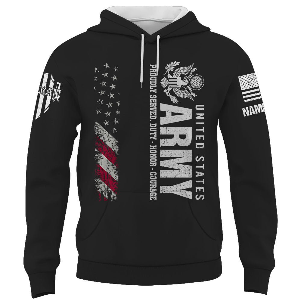 Personalized Shirt Custom Military Units All Branch Military Gift For Veteran K1702