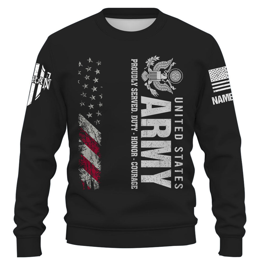 Personalized Shirt Custom Military Units All Branch Military Gift For Veteran K1702