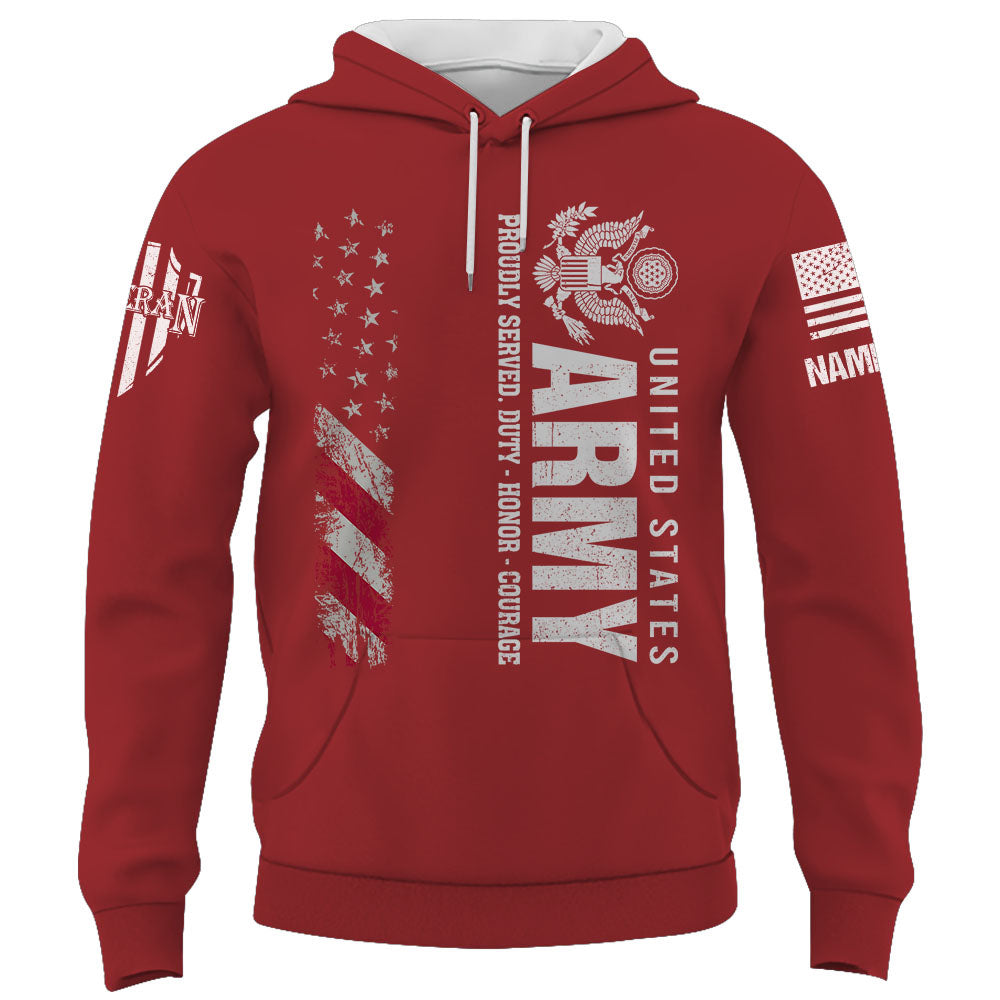 Personalized Shirt Custom Military Units All Branch Military Gift For Veteran K1702