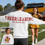 Personalized That's My Girl Cheerleading Mom Shirt, Custom Large Back Graphic Cheer, Gift For Cheer Mom Cheerleader Lovers MI209 Nh00