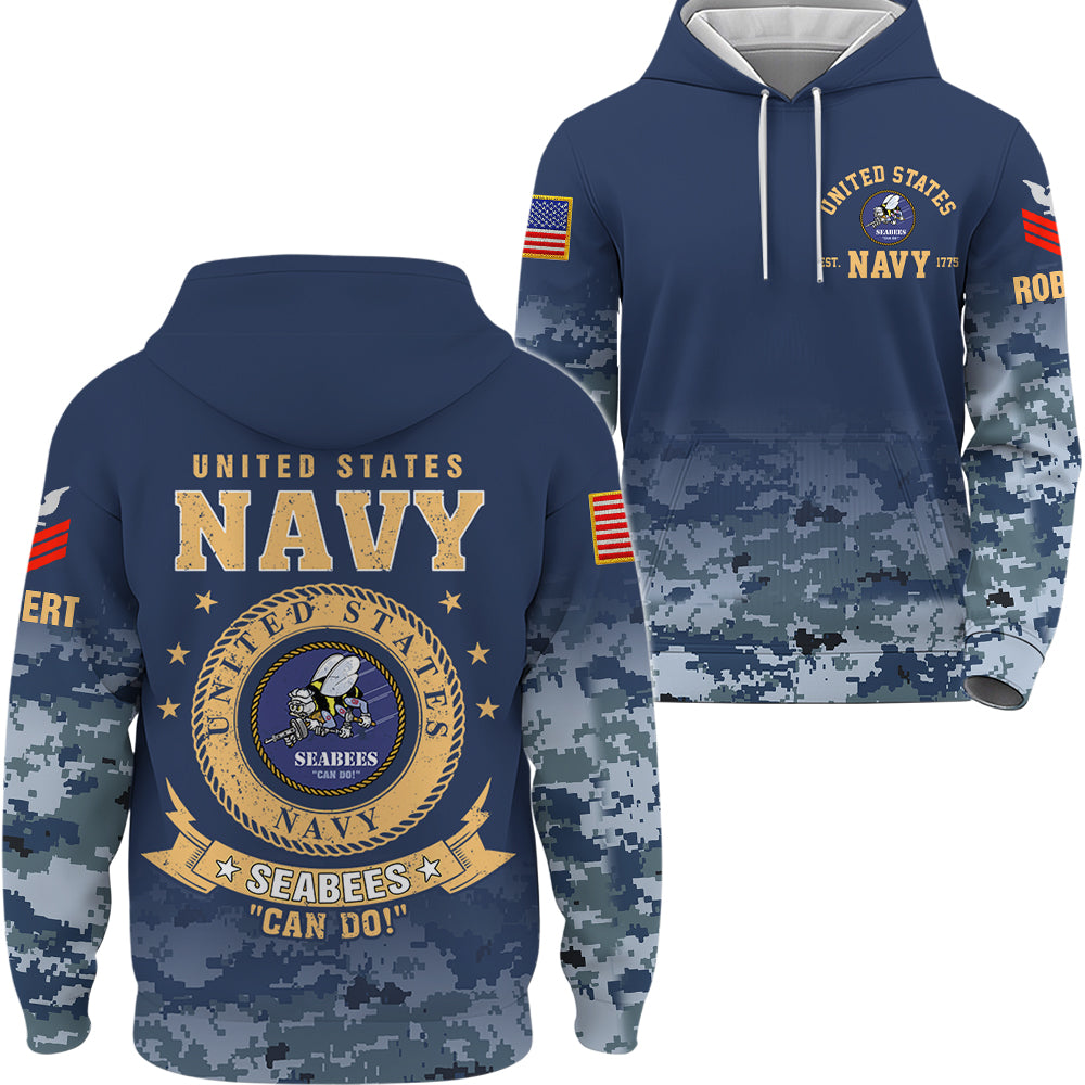 Honor Your Service Custom Shirt Pattern Camouflage Military Division Badge Gift For Veteran K1702 Trhn