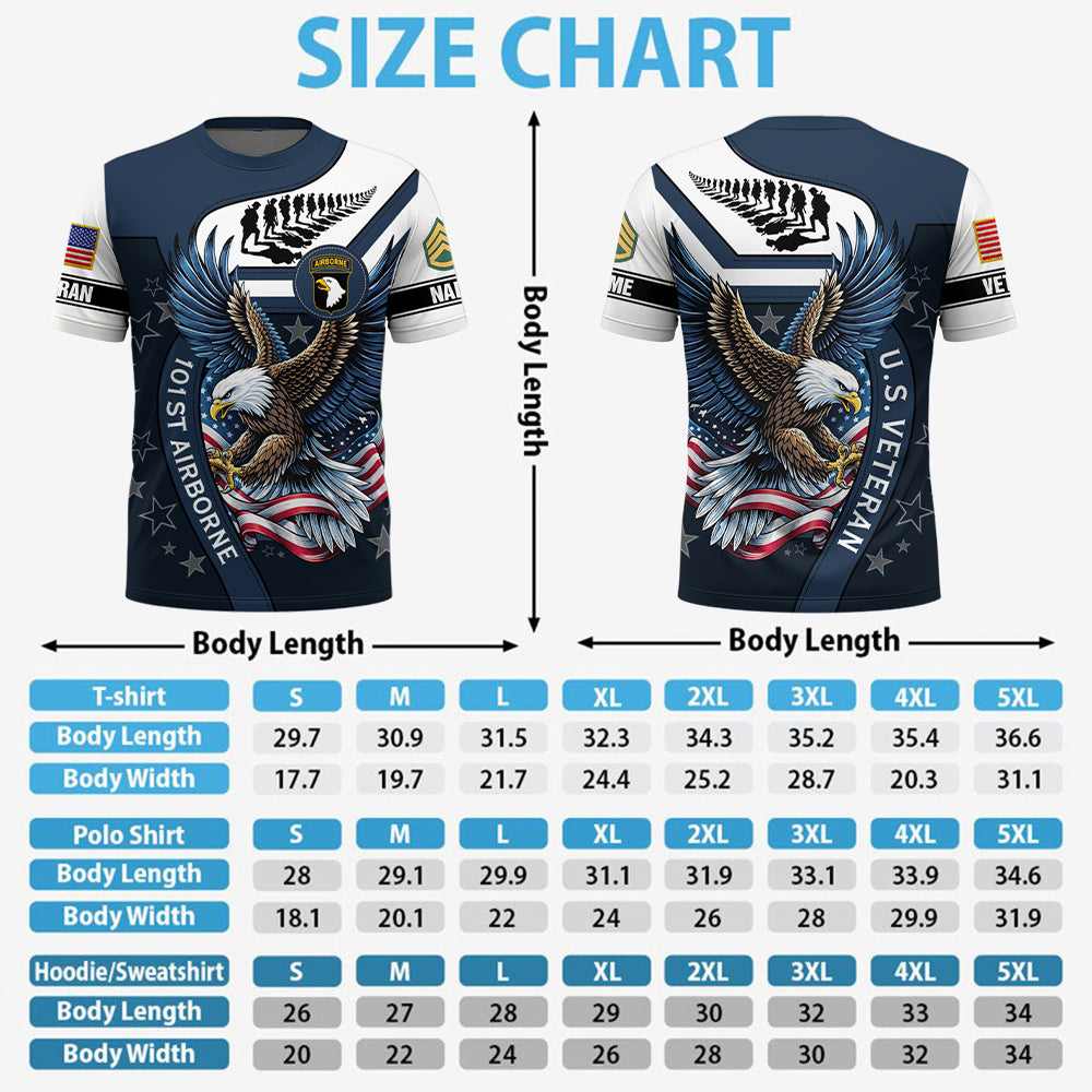 Personalized All Over Print Shirt Veterans Military American Eagle Hoodie, Veteran Gifts K1702 Trhn
