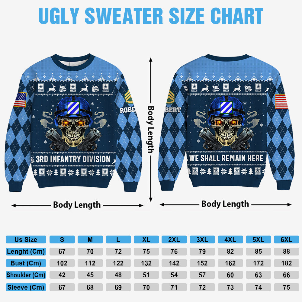 Custom Ugly Sweater For Veteran Available All Military Branches Gift For Dad Grandpa K1702 Trhn