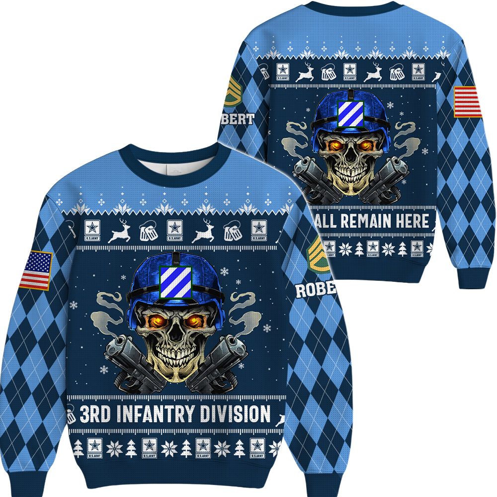 Custom Ugly Sweater For Veteran Available All Military Branches Gift For Dad Grandpa K1702 Trhn