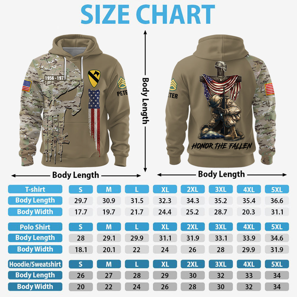 Personalized All Over Print Shirt Stand For Flag Kneel For The Cross Skull Pattern Camouflage Military Gift For Veterans K1702 Trhn