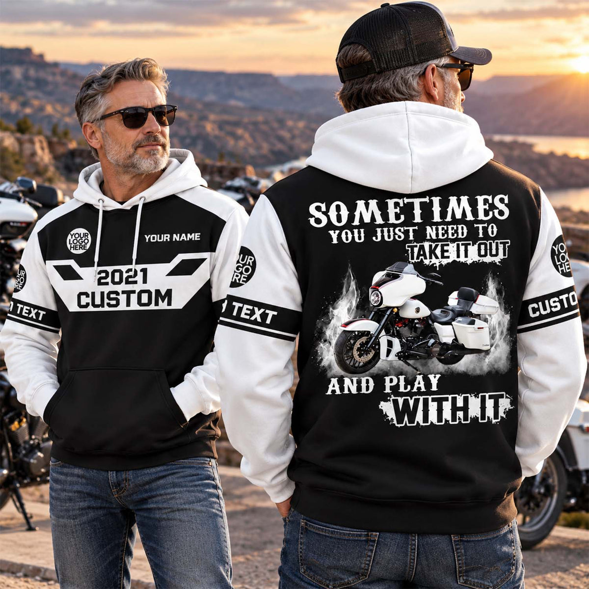 Take It Out & Play - Personalized Motorcycle Photo All Over Print Shirts - Gift For Bikers A2110 Pt99 KL07