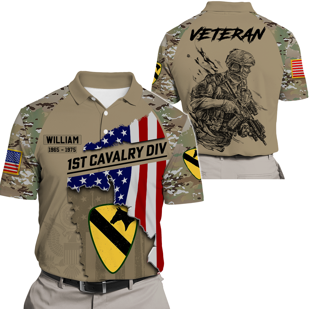 Personalized All Over Print Shirt Veteran Custom All Branch Military Soldier Custom Gift K1702