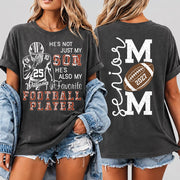 Custom Senior Football Mom 2027 Shirt, Sports Mom Gift L0411 Hv01