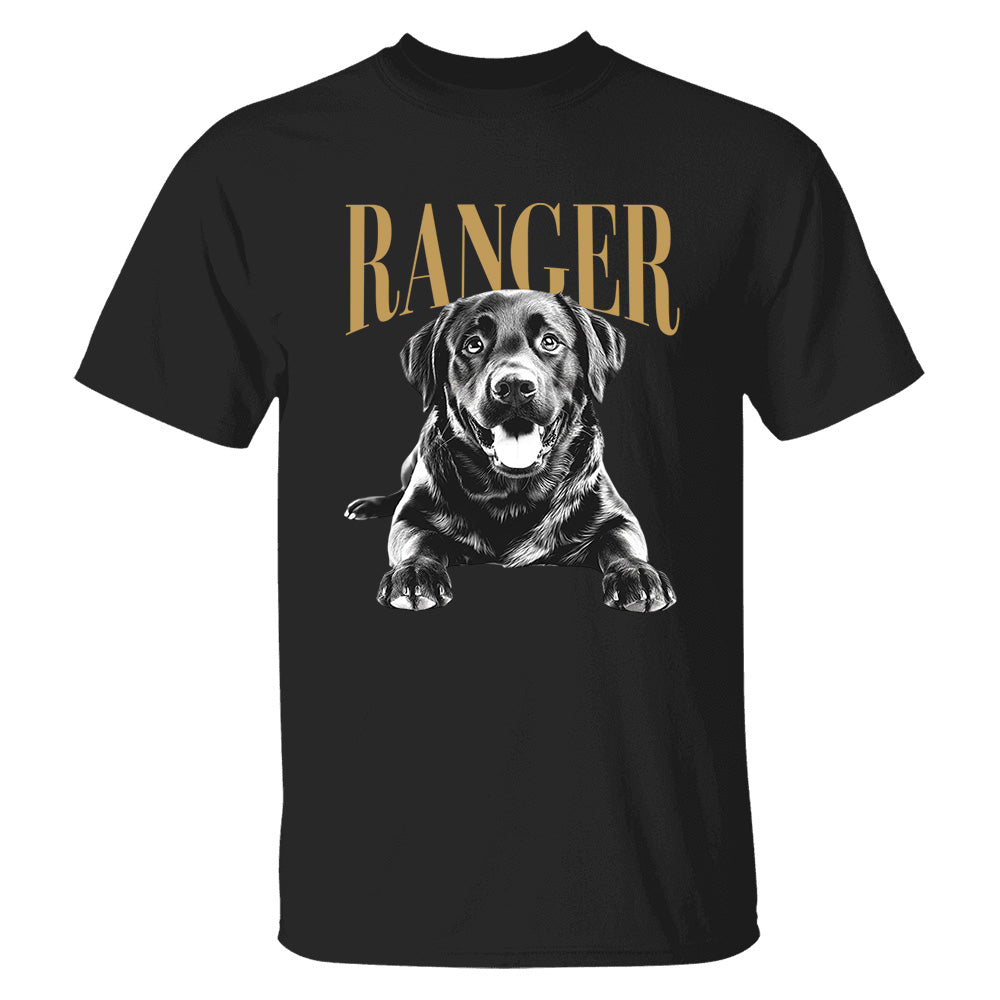 Custom Photo Dog Dad Shirt Custom Photo and Name Pet Shirt, Cat Dad Shirt, Dog Dad Father's Day Gifts, Father's Day Gift For Husband Vh01 