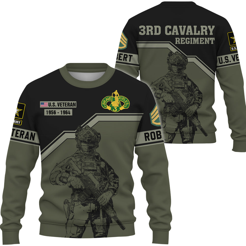 Personalized All Over Print Shirt Veteran Custom All Branches, Rank Name Division Gift For Veterans K1702 Trhn