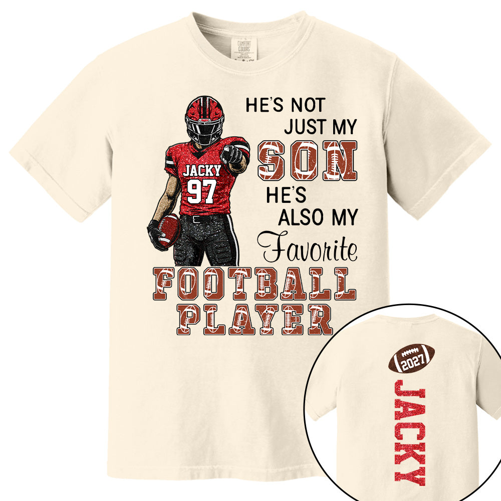Custom Player Football Shirt, , Football Mom, High School L0411 T24