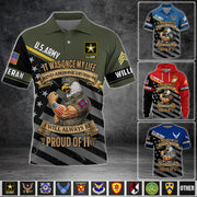 Personalized All Over Print Shirt It Was Once My Life US Veteran I Will Always Be Proud Of It  Eagle Military Camouflage Military K1702 MT2