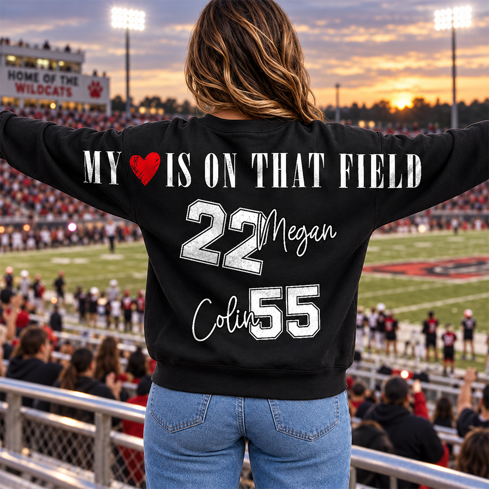 Personalized Those Are My Boys Football Mom Shirt, Custom Sports Mom Gameday Shirt T1807 Hv01