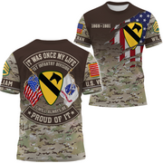 It Was Once My Life US Veteran I Will Always Be Proud Of It Custom All Over Print Shirt Camouflage Military K1702