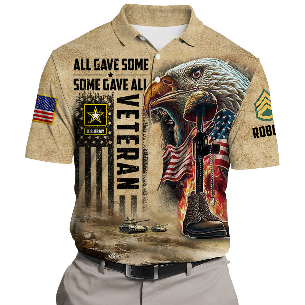 Memorial Day We Will Never Forget All Over Print Shirt Custom Military Branches Gift For Veteran K1702 Trhn