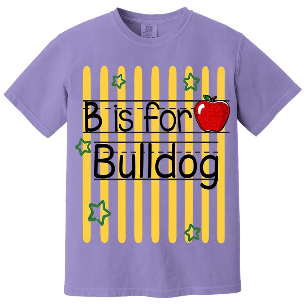 Personalized Retro Stripe School Mascot Custom Apple Name Teacher T-Shirt, Custom Gifts For Teacher Nh00